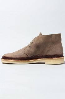 Clarks Originals The Desert Guard Boot in Taupe Suede
