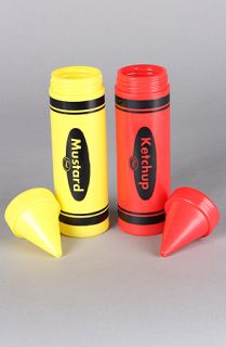 FRED The Crayums Ketchup Mustard Bottles
