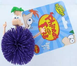 Phineas Ferb Fletcher Koosh Ball Toy Disney XD Oddzon Hasbro New