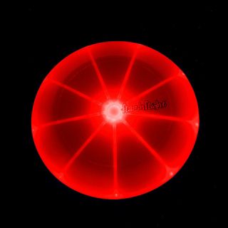 Red LED Light Up Flying Disc Night Frisbee by Nite Ize Night Fun Beach