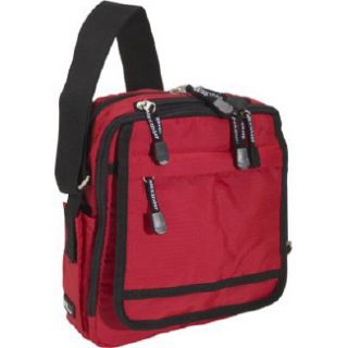 Handbags Derek Alexander Leather North/South Top Zip Shoulder B Red
