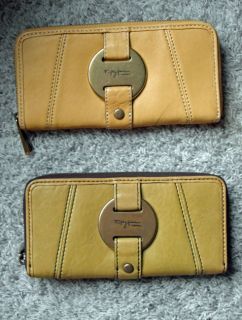 Fossil Fifty Four Blake Clutch Wallet Yellow $110