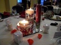 Calla Lilly Floating Candle Wedding Centerpiece