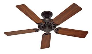 Hunter Architect Series 52 Ceiling Fan Model 26419 in New Bronze with