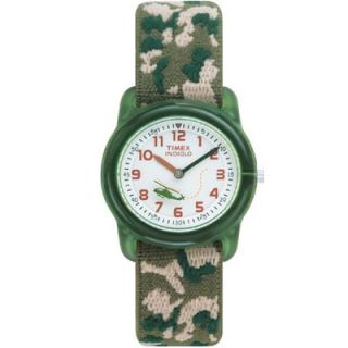 Timex Kids T78141 Camouflage Stretch Band Watch New