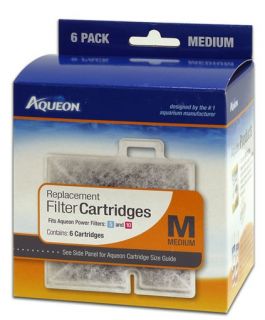  pack aqueon replacement filter cartridges medium 6 pack are ready to