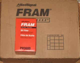 12x Fram PH3600 Extra Guard Oil Filter New FL 400A