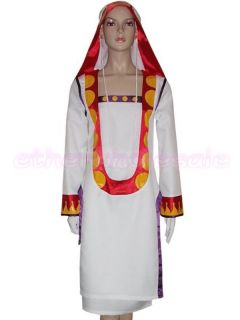 Final Fantasy XII 12 Yuna White Mage Cosplay Costume for Halloween