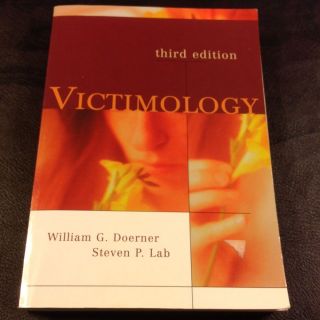 Victimology by Steven P Lab and William G Doerner 2002 Paperback