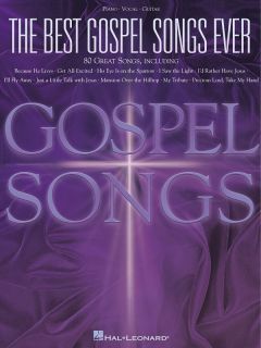The Best Gospel Songs Ever Piano Vocal Guitar Song Book
