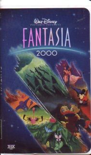 VHS Fantasia Fantasia 2000 Walt Disney Classics