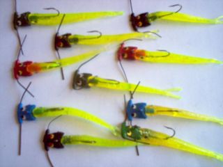 10 x Fishing Tackle LURES BAITS 4 MINNOWS Tackle CatFish 1 4oz Jig