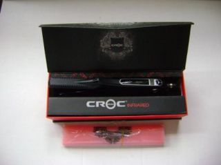 Croc Infrared Black 1 Flat Iron New in Box