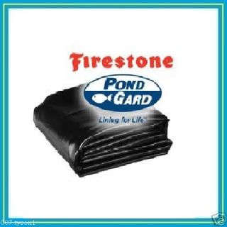 45 Mil Firestone Pond Liner 25 x 20 $385 25x15 $299 20 x 20 $335 20x15
