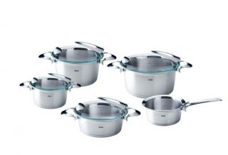 New Fissler Solea 10 Piece Pot Pan Cookware Set