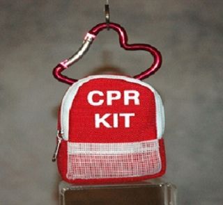  CPR Kit Keychain Rescue Breather First Aid Kit Medical Supplies