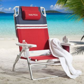  Nautica Folding Sand Beach Chair