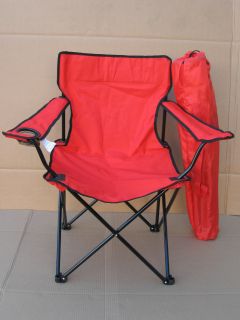 Piece Red Folding Chair with Carrying Bag by Tansclub®