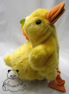 Duckling Hand Puppet Folkmanis Plush Toy Stuffed Animal Realistic Duck