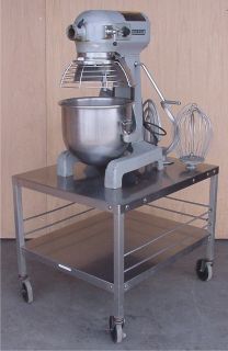  A200 20 QT COMMERCIAL KITCHEN MIXER FOOD PREP WITH BOWL GUARD ON STAND