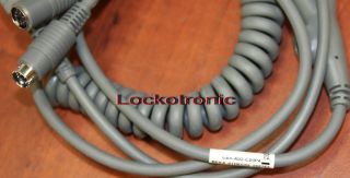 Symbol Barcode Scanner LS2208 PS2 Cable CBA K02 C09PA Coiled 9 LS4208