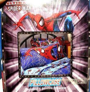 THIS IS A BRAND NEW, GREAT LOOKING SPIDERMAN TWIN SIZE COMFORTER