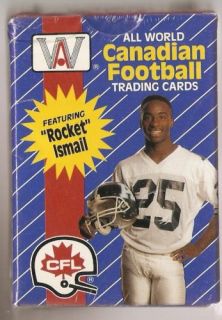 1991 All World Canadian Football Trading Card Set