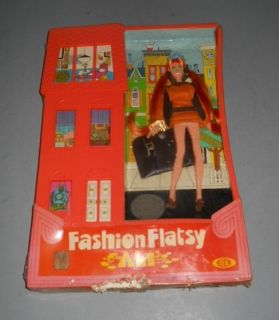 Ideal NRFB 1970 FASHION FLATSY Knit Mini ALI HER TOWNHOUSE Doll