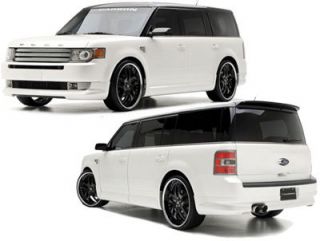 09 10 Ford Flex 3DCARBON 11pc Ground Effects Body Kit