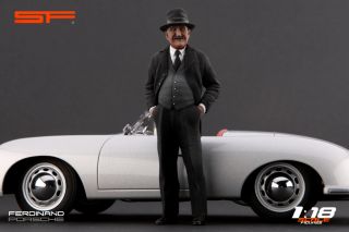 18 Dr Ferdinand Porsche VERY RARE figure for 1 18 porsche cmc