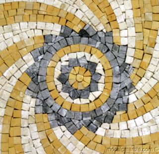 784540 marble mosaic floor table medallion decor art tile