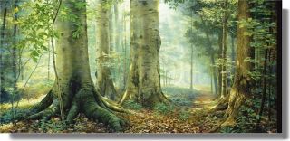 greg olsen sacred grove artist proof giclee canvas the shady cathedral
