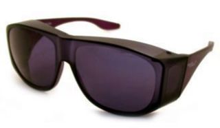 Dioptics Foster Grant Solar Shield Fit Over Sunglasses with Case NEW
