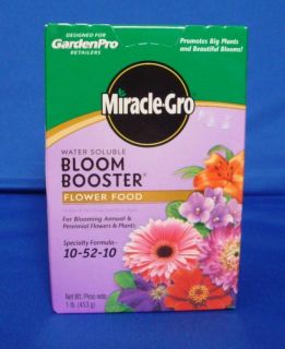 Miracle Gro Bloom Booster 10 52 10 Fertilizer