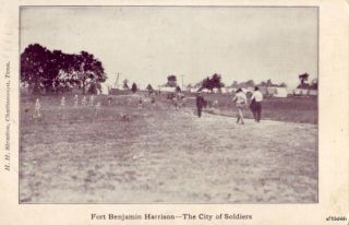 Lawrence in Fort Benjamin Harrison The City of Soldiers 1908