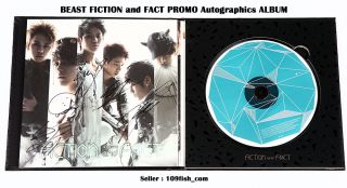 Beast Fiction and Fact Promo Autographics CD Sign CD RARE Infinite Exo