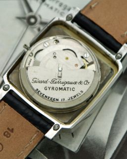  Untouched STAINLESS STEEL Girard Perregaux GYROMATIC DRESS Watch