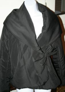 Francesca Ferrante Italy Black Down Jacket