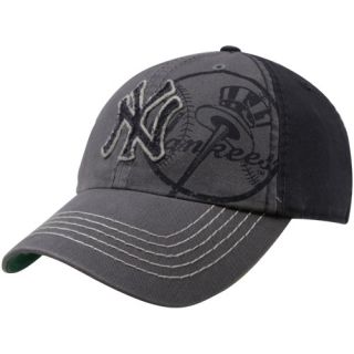  Brand New York Yankees Webster Franchise Fitted Hat   Gray/Navy Blue