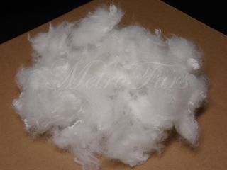 White Polyester Fiber Filling Stuffing Material 5 Lbs