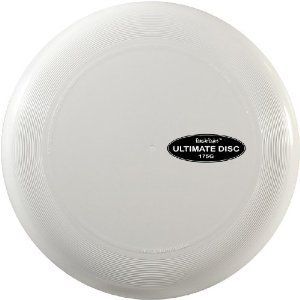 Ultimate Frisbee   Plain White Flying Disc by Nite Ize