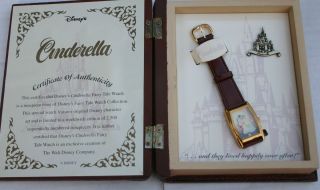 Cinderella Fairy Tale Fossil Watch Le with Pin