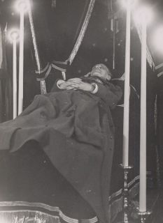 Post Mortem Marshal Foch on Deathbed France Old Photo 1929