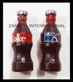  Miniature Bottles of Coca Cola Pepsi Food Drink Coke Soda