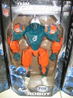 MIAMI DOLPHINS Cleatus Fox Team Robot *New In Box 2.0 Version*
