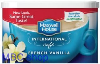 Maxwell House Instant Coffee International Café Style Powder Flavor