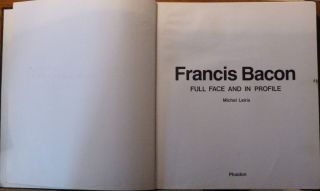 Francis Bacon Full Face and in Profile Michel Leiris