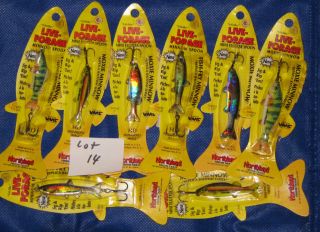 Northland Tackle Jigging Spoons Fish Fry Minnow and Moxie Live