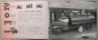 Ford Thames Trucks Belguim Brochure 1953 K1882 French