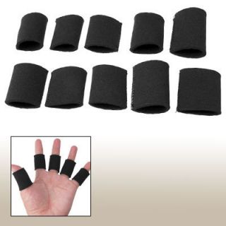 10 Pcs Sports Fitness Finger Protector Sleeve Support